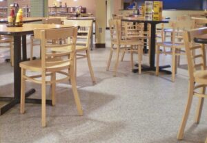 Epoxy lantai ruang makan